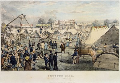 Croydon Fair, 1833 af George Hawkins