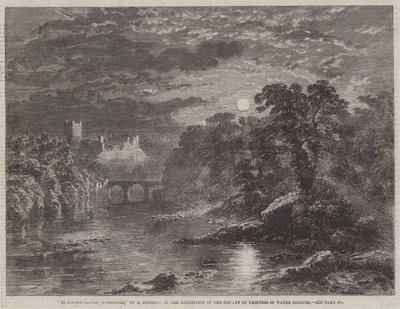 Richmond Castle, Yorkshire af George Haydock Dodgson