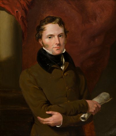 Portræt af Lord John Russell (1792-1878), derefter 1. jarl Russell, ca. 1812-71 (olie om bord) af George Hayter