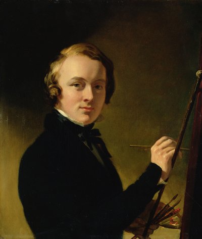 Selvportræt af kunstneren af George Hayter