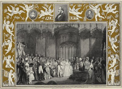 Ægteskabet mellem dronning Victoria og prins Albert af Sachsen-Coburg og Gotha i St James