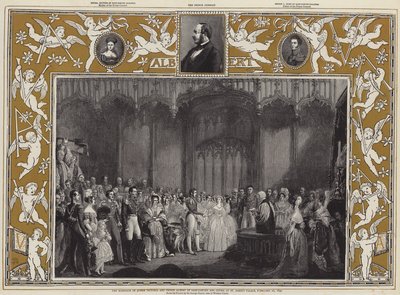 Ægteskabet mellem dronning Victoria og prins Albert af Sachsen-Coburg og Gotha i St James