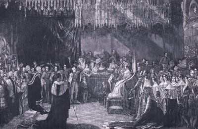 Dronning af dronning Victoria AD 1838 af George Hayter