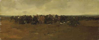 Kavaleri ved Repose af George Hendrik Breitner
