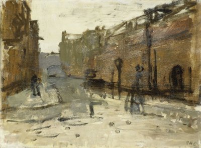Jobbet i Rotterdam af George Hendrik Breitner