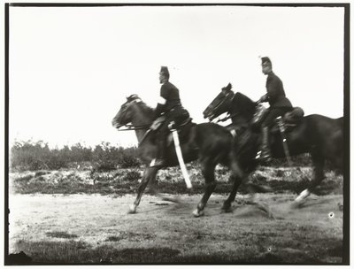 Gul Heste Artilleri Ryttere af George Hendrik Breitner