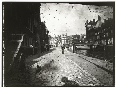 Udsigt over Looiersgracht i Amsterdam af George Hendrik Breitner