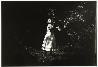 Portræt af en pige i en have af George Hendrik Breitner