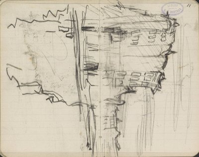 Bybillede, muligvis Amsterdam af George Hendrik Breitner