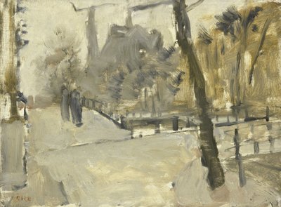 Leidsegracht, Amsterdam af George Hendrik Breitner