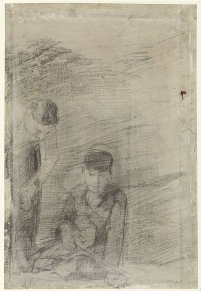 To drenge leger af George Hendrik Breitner