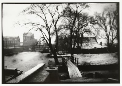 Vinterudsigt over Amstel i Amsterdam af George Hendrik Breitner