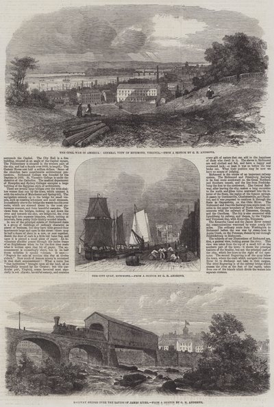 Borgerkrigen i Amerika af George Henry Andrews