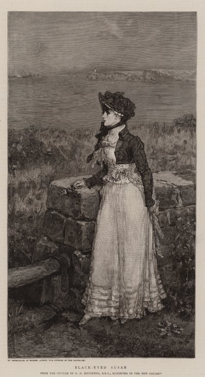 Black-eyed Susan af George Henry Boughton