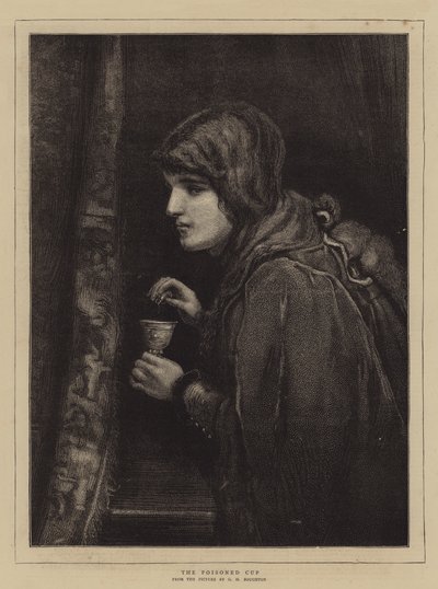 Det forgiftede bæger af George Henry Boughton