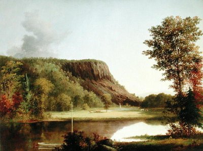East Rock, New Haven af George Henry Durrie