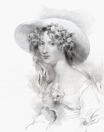 Anna Maria Porter, graveret af Thomas Woolnoth (1785-1857) fra 