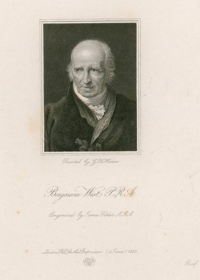 Benjamin West af George Henry Harlow
