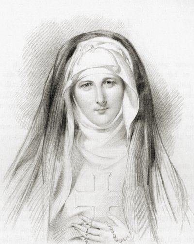 Jane Porter, graveret af J. Thomson, fra 