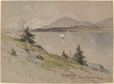 Newport Mountain fra Bald Porcupine af George Henry Smillie