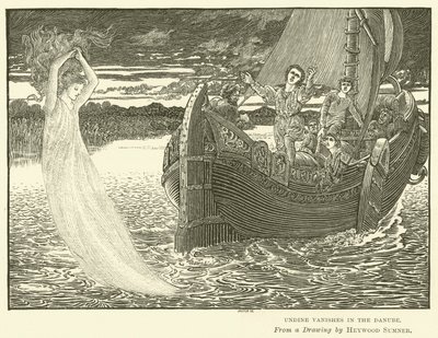 Undine forsvinder i Donau af George Heywood Maunoir Sumner