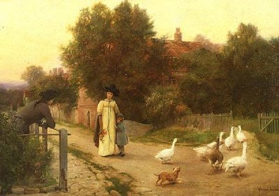 Afrunding af gæssene af George Hillyard Swinstead