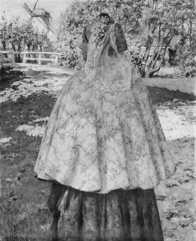 Vesper, ca. 1895-1900. af George Hitchcock
