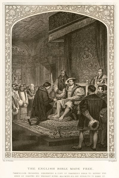 Den engelske bibel er frigjort af George Housman Thomas
