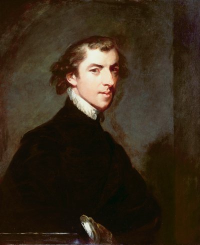 Selvportræt, ca.1780 af George Huddesford