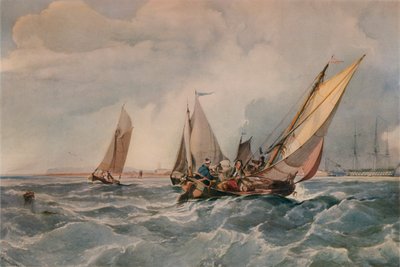 Fiskeriet, 1835 af George Hyde Chambers
