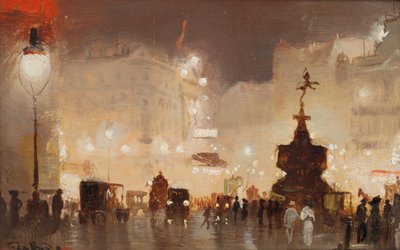 Piccadilly Circus af George Hyde Pownall
