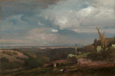 Nærmer sig storm fra Alban Hills, 1871. af George Inness