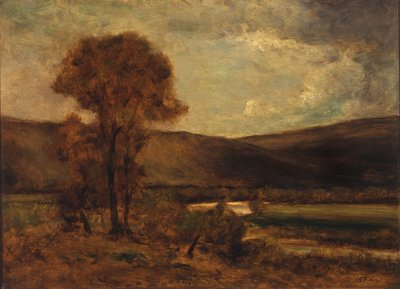 Efterårsscene af George Inness