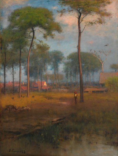 Tidlig morgen, Tarpon Springs, 1892. af George Inness