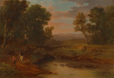 Landskab af George Inness