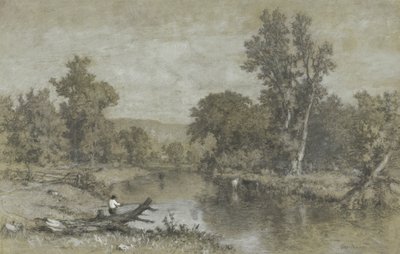 Milton, New York af George Inness