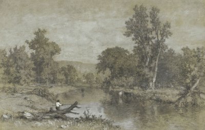 Milton, New York af George Inness