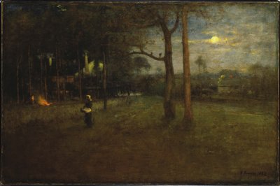 Måneskin, Tarpon Springs af George Inness