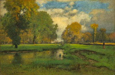 oktober af George Inness