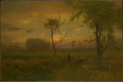 Solopgang af George Inness