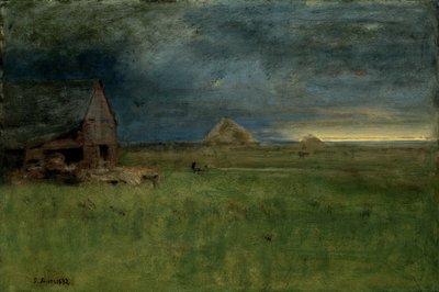 The Lonely Farm, Nantucket af George Inness