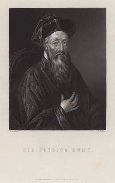 Sir Patrick Hume af George J. Stodart