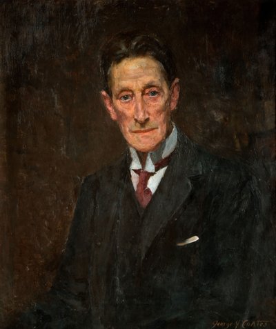 Portræt af Sir Johnston Forbes-Robertson, 1900-1925. af George James Coates