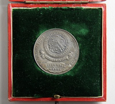 Medalje til minde om kroningen af Edward VII og dronning Alexandra af George James Frampton