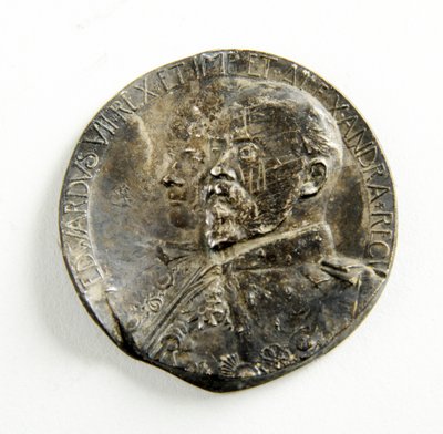 Medalje til minde om kroningen af Edward VII og dronning Alexandra af George James Frampton