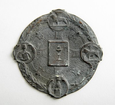 Segl for Queen Victoria Clergy Fund (kobber) af George James Frampton