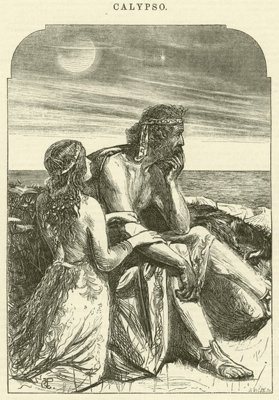 Calypso (gravering) af George John Pinwell
