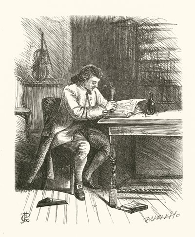 Illustration til A New Simile, In The Manner Of Swift (gravering) af George John Pinwell