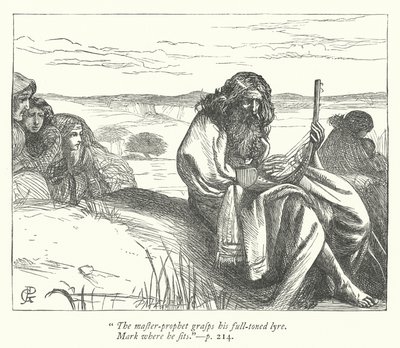Illustration til Fangenskabet (gravering) af George John Pinwell