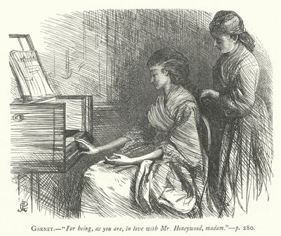 Illustration til Den godmodige mand (gravering) af George John Pinwell